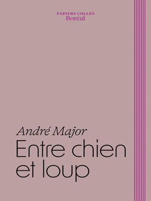 cover image of Entre chien et loup